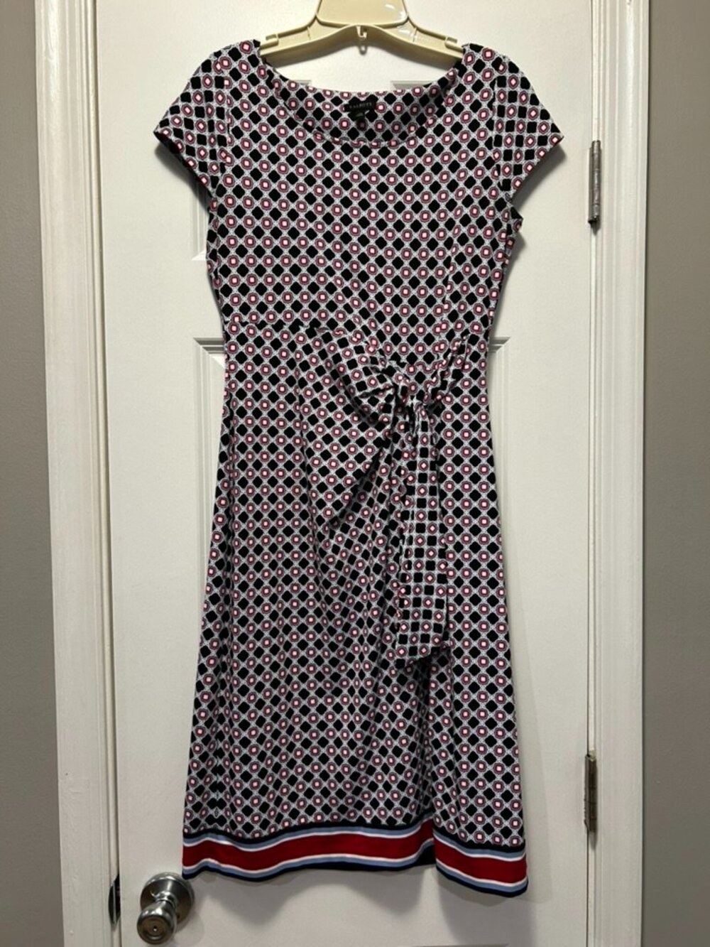 Multicolor print dress